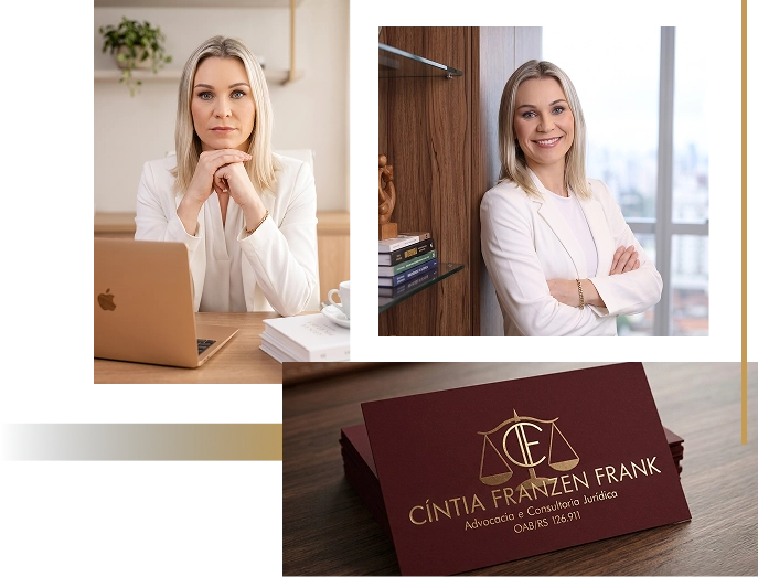 Escritório de advocacia da Dra. Cíntia Franzen Frank na cidade de Feliz Rio Grande do Sul
